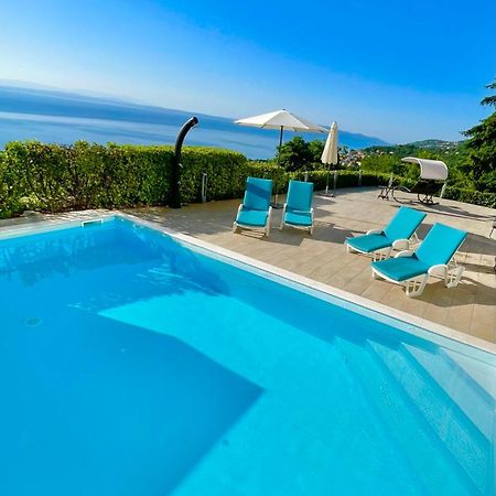Luxury Villa Eternity - Marvelous Sea View - Box Spring Beds - Opatija-Poljane Exterior foto