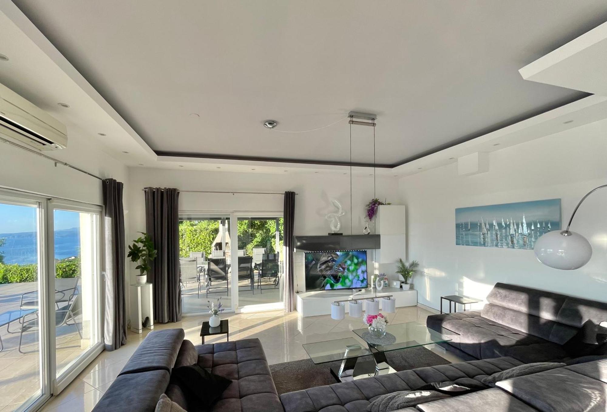 Luxury Villa Eternity - Marvelous Sea View - Box Spring Beds - Opatija-Poljane Exterior foto